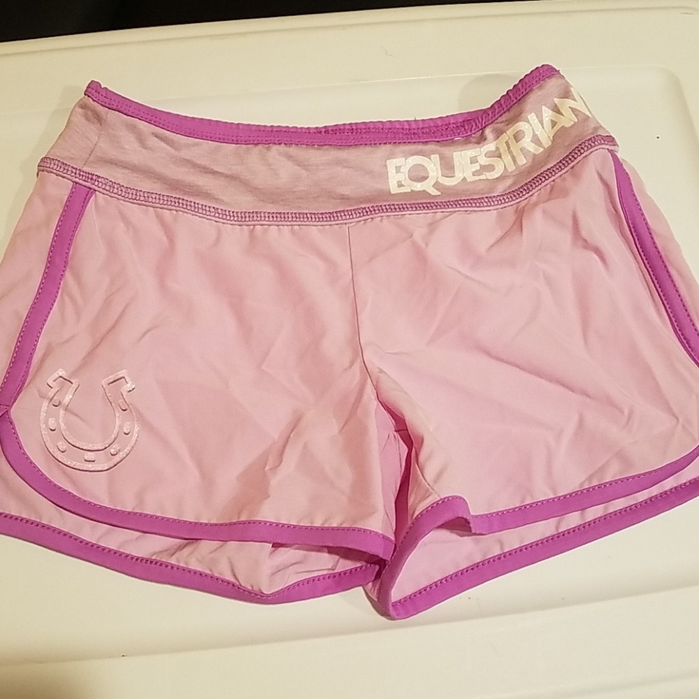 Girls Justice Equestrian shorts size 10